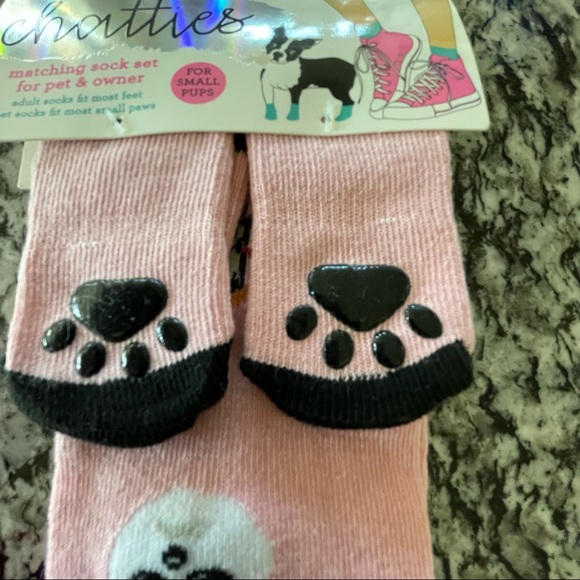 chatties | Accessories | New Chatties Matching Pet Owner Sock Set ... - Pet Owners Sock Hazard Awareness
